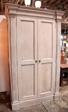 Italian 18th C Oversized Distressed Armoire - 530233