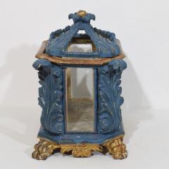 Italian 18th Century Baroque Carved Wooden Reliquary Shrine - 4109057
