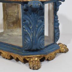 Italian 18th Century Baroque Carved Wooden Reliquary Shrine - 4109069