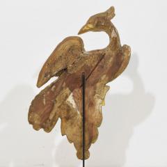 Italian 18th Century Carved Giltwood Neo Classical Style bird Ornament - 4120984