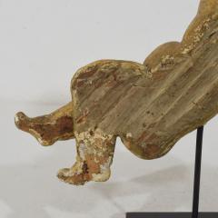 Italian 18th Century Carved Wooden Baroque Angel - 4508996