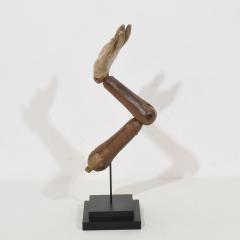 Italian 18th Century Carved Wooden Baroque Arm Of A Saint Figure - 4121396