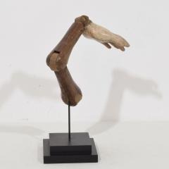 Italian 18th Century Carved Wooden Baroque Arm Of A Saint Figure - 4121451