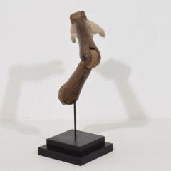 Italian 18th Century Carved Wooden Baroque Arm Of A Saint Figure - 4121455
