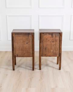 Italian 18th Century Directoire Period Bedside Tables Pair - 4599662