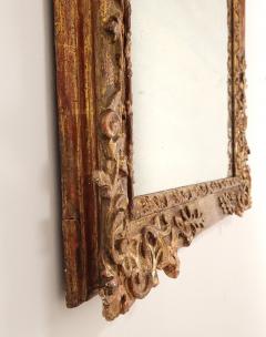 Italian 18th Century Giltwood Frame with Later Mirror circa 1780 - 2984202