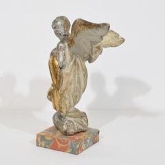 Italian 18th Century Hand Carved Baroque Winged Angel - 4111969