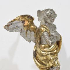 Italian 18th Century Hand Carved Baroque Winged Angel - 4111976