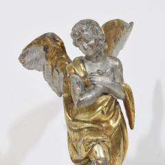 Italian 18th Century Hand Carved Baroque Winged Angel - 4111977
