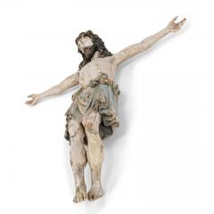Italian 18th Century Hand carved Corpus Christi in Original Paint - 3313062