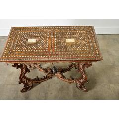 Italian 18th Century Inlay Console Table - 4254658