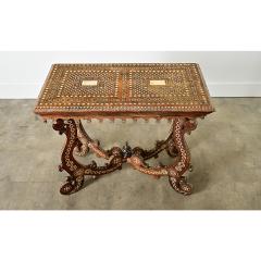 Italian 18th Century Inlay Console Table - 4254661