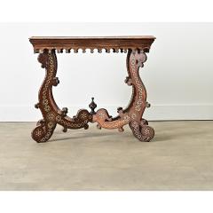 Italian 18th Century Inlay Console Table - 4254663