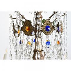 Italian 18th Century Massive Giltwood and Crystal Chandelier - 4596514