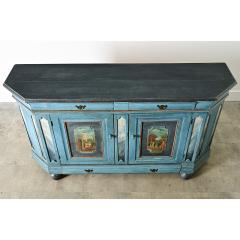 Italian 18th Century Painted Buffet - 4524238
