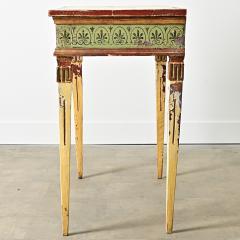 Italian 18th Century Painted Console Table - 4506024