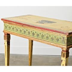 Italian 18th Century Painted Console Table - 4506035