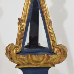 Italian 18th Century Pair Baroque Carved Wooden Reliquary Shrines - 4111768