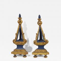 Italian 18th Century Pair Baroque Carved Wooden Reliquary Shrines - 4344878