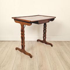 Italian 18th Century Parquetry Inlaid Campaign Desk - 4382335