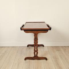 Italian 18th Century Parquetry Inlaid Campaign Desk - 4382337