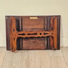 Italian 18th Century Parquetry Inlaid Campaign Desk - 4382339