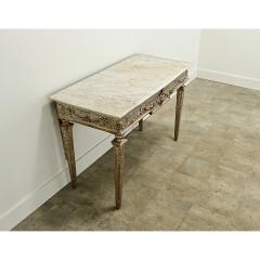 Italian 18th Century Silver Gilt Marble Console - 3593719
