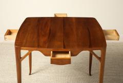 Italian 1920s Walnut Game Table - 4783177