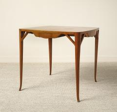 Italian 1920s Walnut Game Table - 4783274
