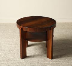 Italian 1930s Art Deco Walnut Side Table - 4782971