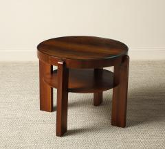 Italian 1930s Art Deco Walnut Side Table - 4782974