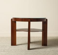 Italian 1930s Art Deco Walnut Side Table - 4783052