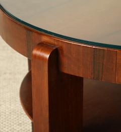 Italian 1930s Art Deco Walnut Side Table - 4783056