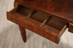 Italian 1930s Burl Walnut Writing Desk - 3927773