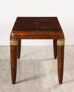 Italian 1930s Burl Walnut Writing Desk - 3927777