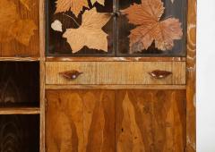 Italian 1940s Cerused Oak Cabinet or Dry Bar - 2948276
