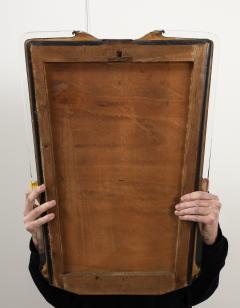 Italian 1940s Glass and Brass Wall Mirror - 3926937
