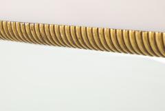 Italian 1940s Walnut and Gilt Wall Mirror - 4425079