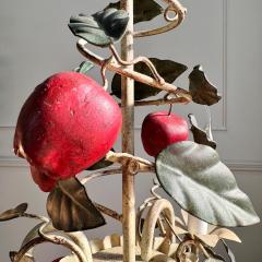 Italian 1950s Apple Tole Chandelier - 3826426