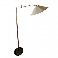 Italian 1950s Brass Floor Lamp With Marble Base - 2885340