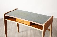 Italian 1950s Console or Vanity Table with Glass Top - 4425126