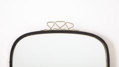 Italian 1950s Metal and Brass Mirror - 4430385