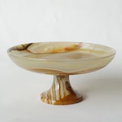 Italian 1960s Agate Stone Serving Dish - 3873718