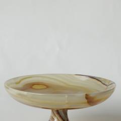 Italian 1960s Agate Stone Serving Dish - 3873719