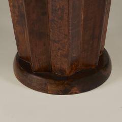 Italian 1960s wooden umbrella stand in an Arts Crafts style - 3575716