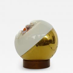 Italian 1970s Floral table lamp in Murano glass - 3505596
