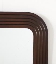 Italian 1970s Lacquered Metal Wall Mirror - 4420741