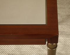 Italian 1970s Mahogany Neoclassical Style Writing Desk - 4782371