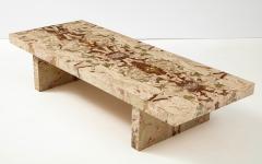 Italian 1970s Marble Rectangular Coffee Table - 2093253