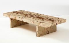Italian 1970s Marble Rectangular Coffee Table - 2093254